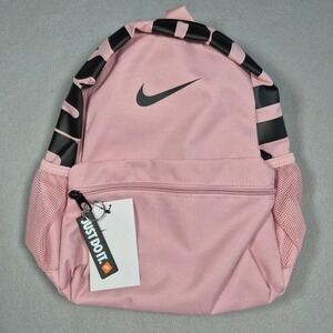 Nike Brasilia JDI Mini Backpack Pink Black Just Do It BA5559-630 Small Bag